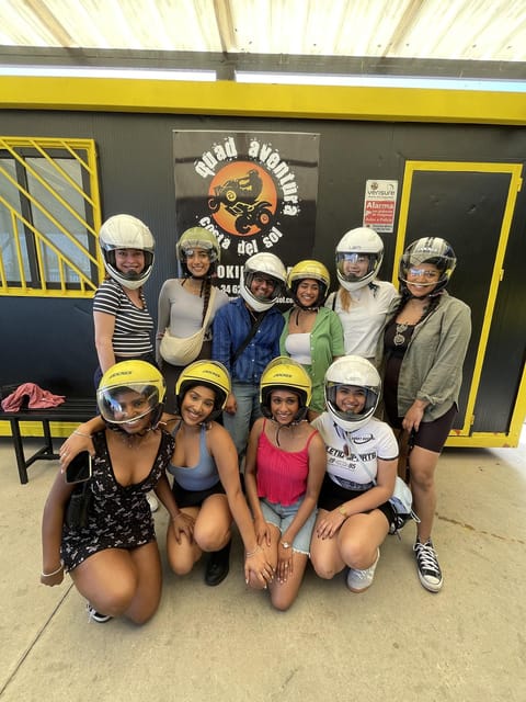 Málaga: Tour Off-Road 1-Hour Solo All-Terrain Quad Adventure - Solo quad setup, how the ride actually fits into a group