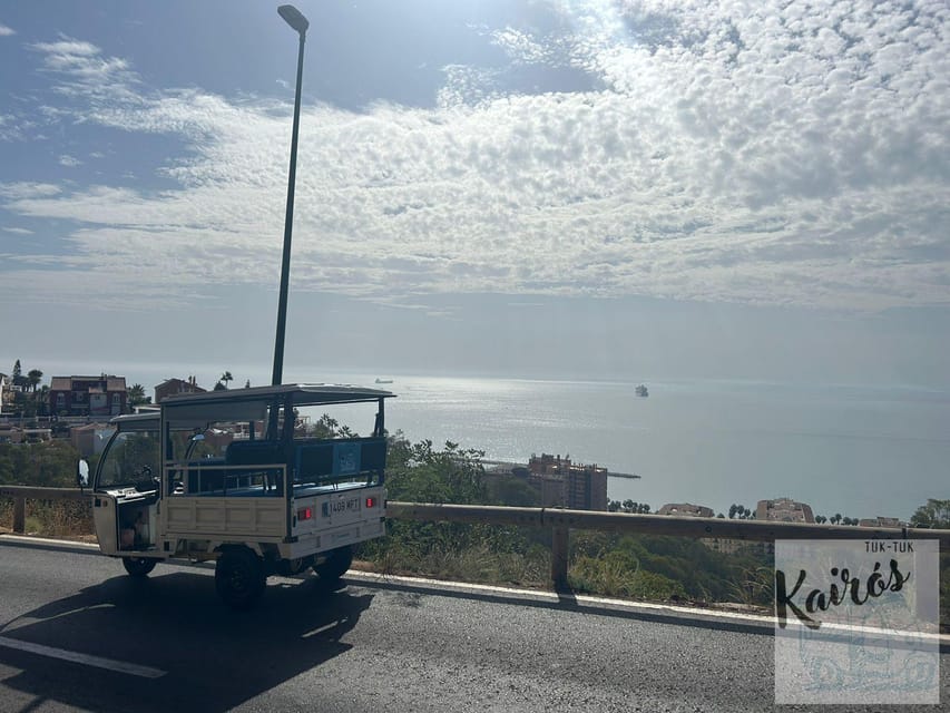 Malaga: Tuk tuk tour - Plaza de la Merced and Pedro Luis Alonso Gardens