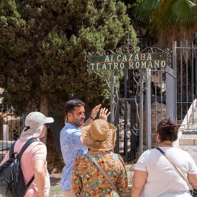 Malaga Walking Tour, Roman Theater and Alcazaba in small group with Tickets - Plaza de la Merced to the Roman Theater: Getting the Big Monument Moment