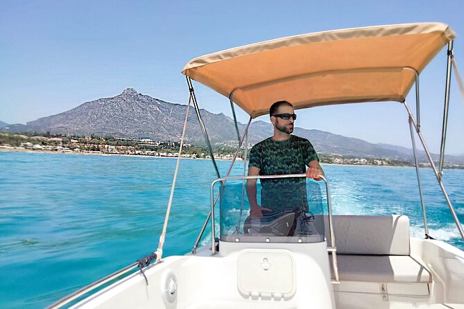 MANGO 5m 5pax - Unlicensed boat in Puerto Banus, Marbella - Mango 5m 5pax in Puerto Banus, What This Actually Feels Like