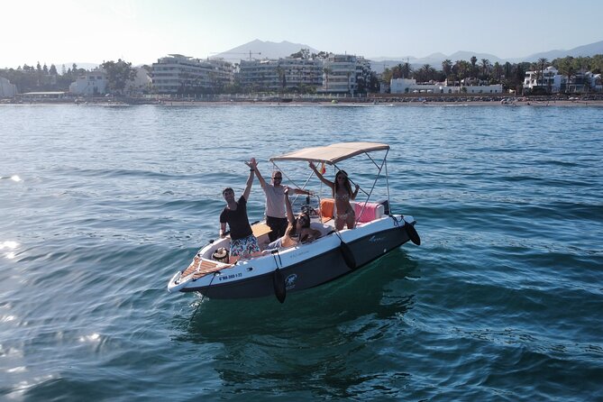 MANGO 5m 5pax - Unlicensed boat in Puerto Banus, Marbella - How Long Should You Rent It, 1 Hour or 8?