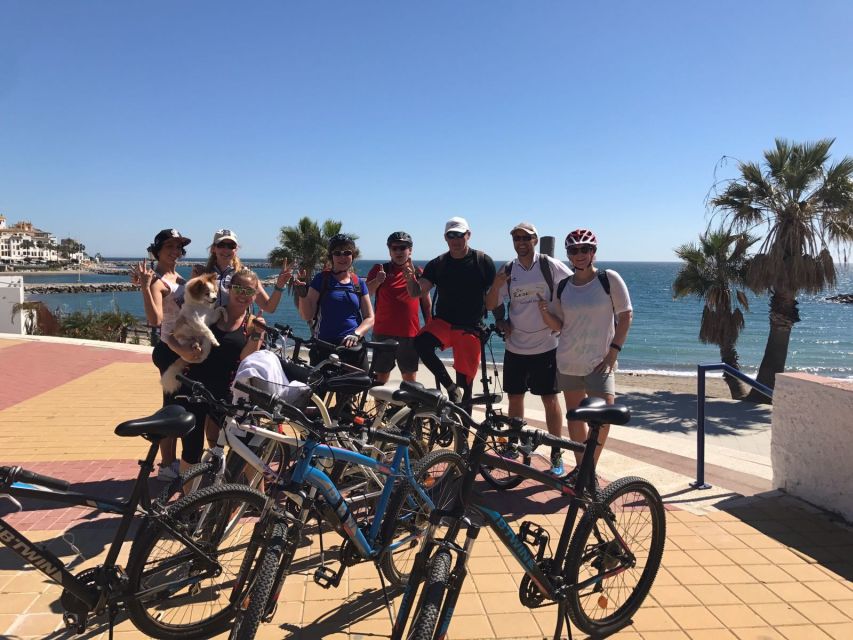 Marbella: 3-Hour Guided Bicycle Tour - Entering Marbella by bicycle, not by bus