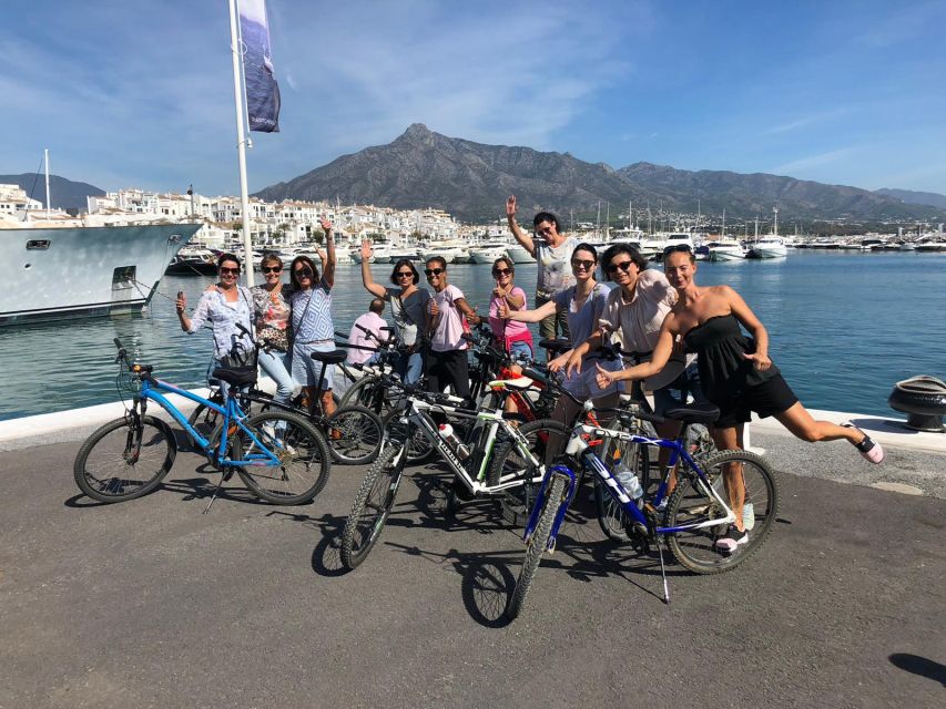 Marbella: 3-Hour Guided Bicycle Tour - Parks and landscaped breaks from the coast