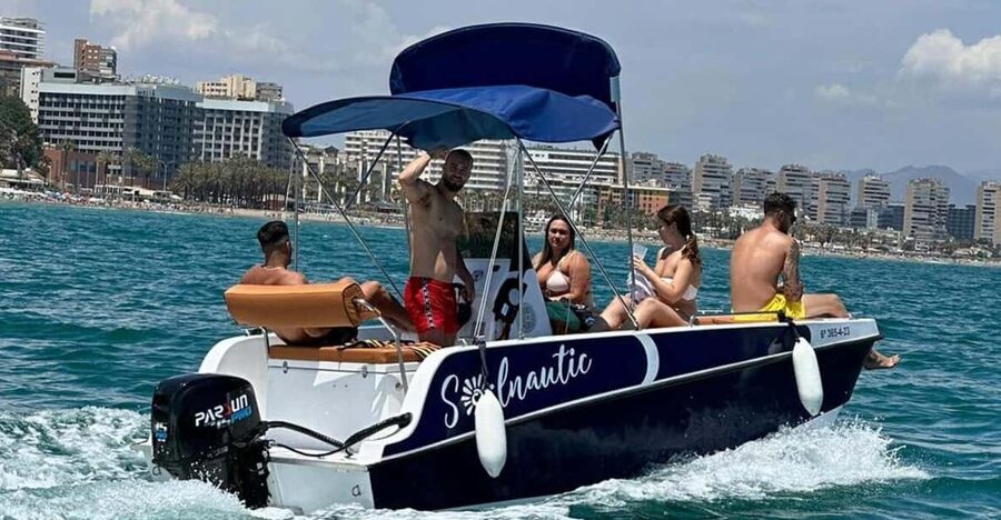 Marbella: Boat Rental without License - Malaga by speedboat, without the stress
