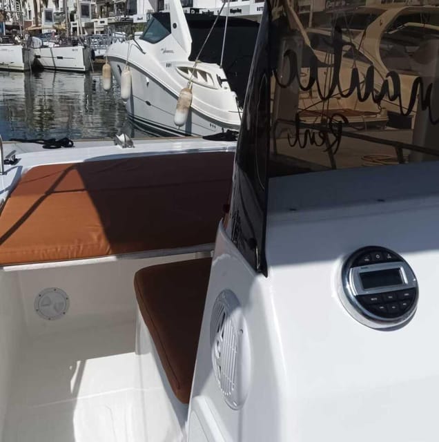 Marbella: Boat Rental without License - The boat: a 2024 trimaran built for stability