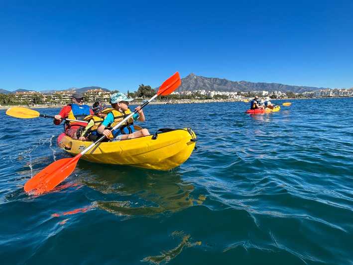 Marbella: Guided Kayak Tour in Puerto Banús - Route Highlights: El Rodeito, Playas del Duque, and La Siesta