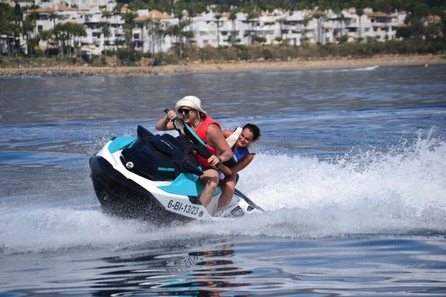 Marbella: Jet Ski at the Golden Mile - Time and Value: 20 Minutes for About $71 (Up to 2 People)