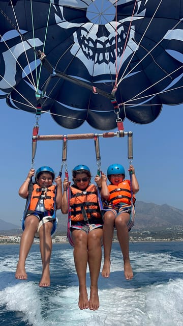 Marbella: Parasailing Flight from Puerto Banus - Boarding the Specialized Winch Boat: The Part You Feel