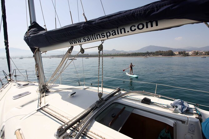 Marbella Private Sailboat: Navigation, Bath and Snacks (10 pax) - Snorkeling gear and paddle boarding: what to do when conditions are right