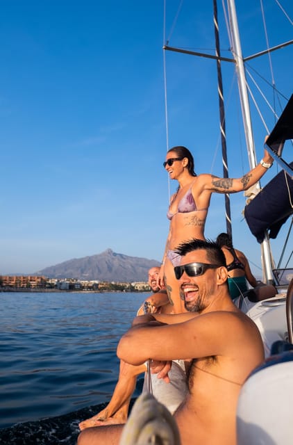 Marbella: Sailing & Dolphin Watching with Snacks and Drinks - Shared vs private: choosing the right energy level