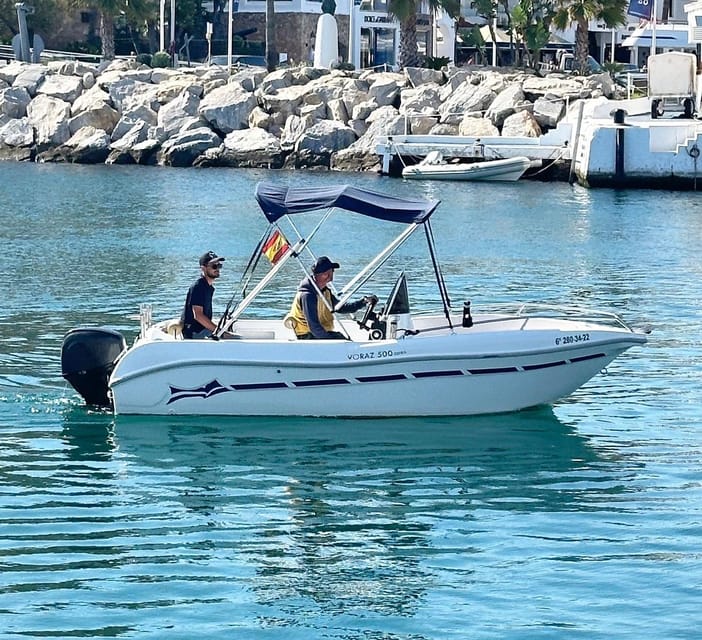 Marbella: Self-Drive Boat Rental - Entering Marbella by Sea From Pier 6 (Right by Gucci)