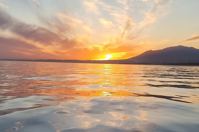 Marbella- sunset from a sailboat with drinks - Key highlights to know before you go