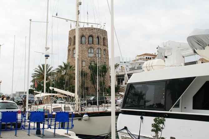 Marbella y Mijas Full Day Tour from Malaga - Golden Mile: four miles of villas, viewpoints, and the King Fahd Palace