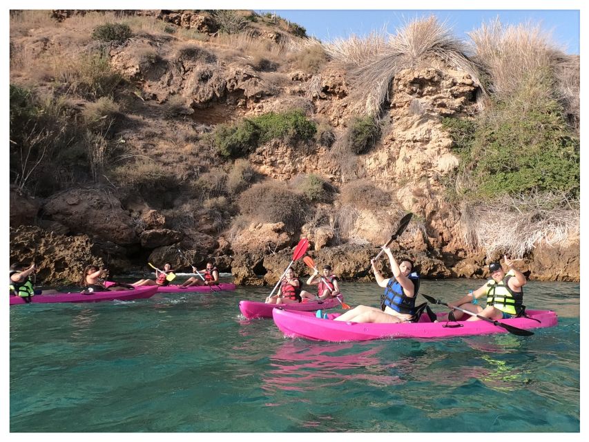 Nerja: Cliffs of Maro-Cerro Gordo Guided Kayak Tour - Meeting at Maro Beach, Then Getting Set Up Fast