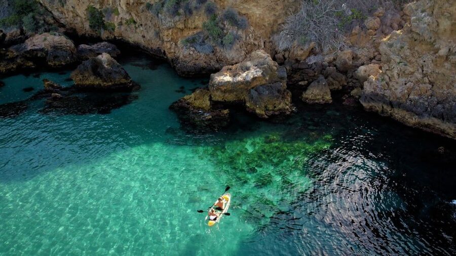 Nerja: Free Kayak Route along the cliffs of Nerja and Maro - Start times and pacing for a 2.5-hour rental