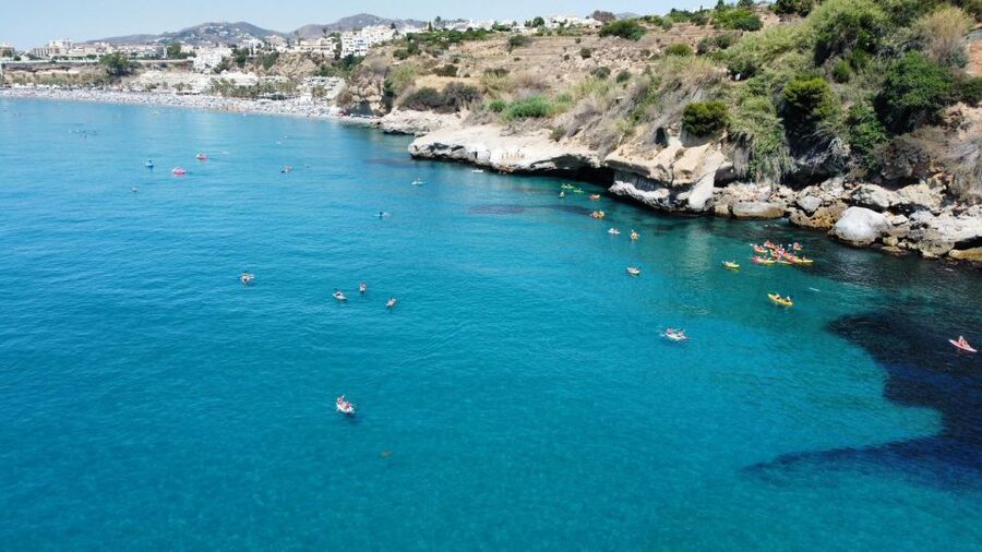 Nerja: Free Kayak Route along the cliffs of Nerja and Maro - Belongings, phones, and the “what do I do with my stuff” problem
