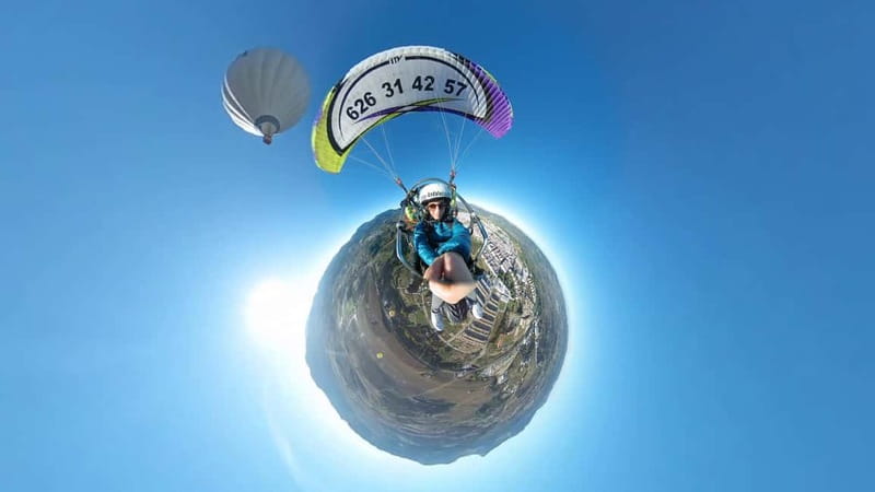 Paramotoring in Ronda (Malaga), near Marbella - Finding the Meeting Point When There Are No Big Signs
