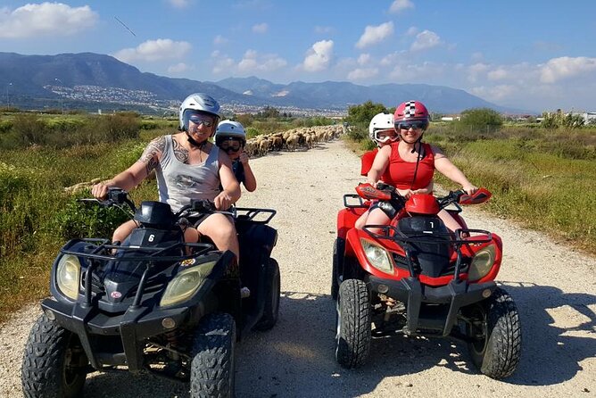 Quad Bikes for Guided Tours. - Animals, birds, and that local feel you cannot plan