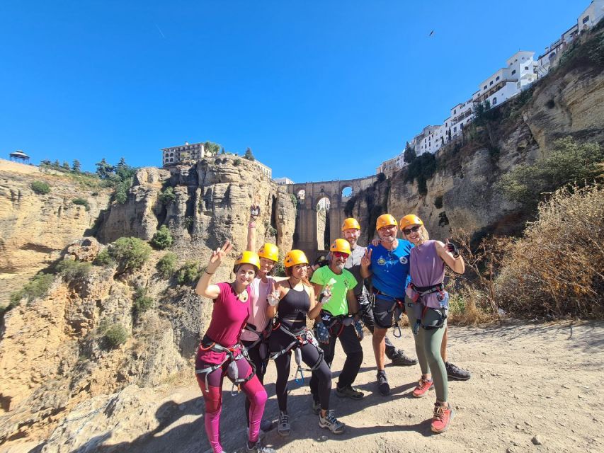 Ronda: Tajo de Ronda Via Ferrata Guided Climbing Tour - Learning the views: Puente Nuevo, Olla de Ronda, and the cliffs