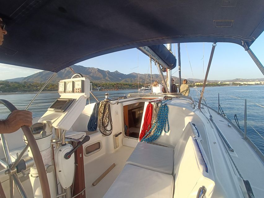 Sailing Trip in Marbella from Puerto Banus - The Victory Sculpture and Other “Sea-Level Landmarks”