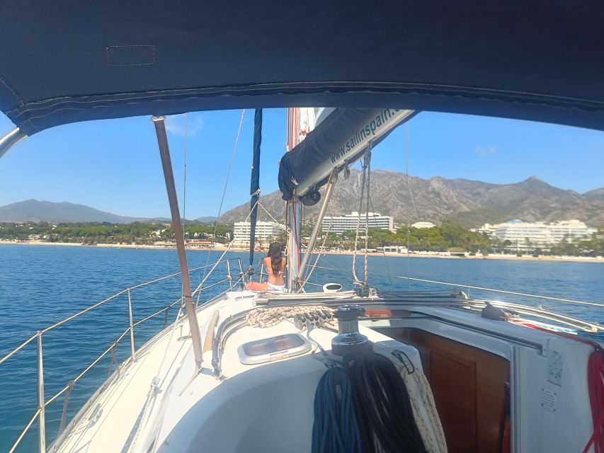 Sailing Trip in Marbella from Puerto Banus - Cold Drinks, Snacks, and a Small Taste of Malaga