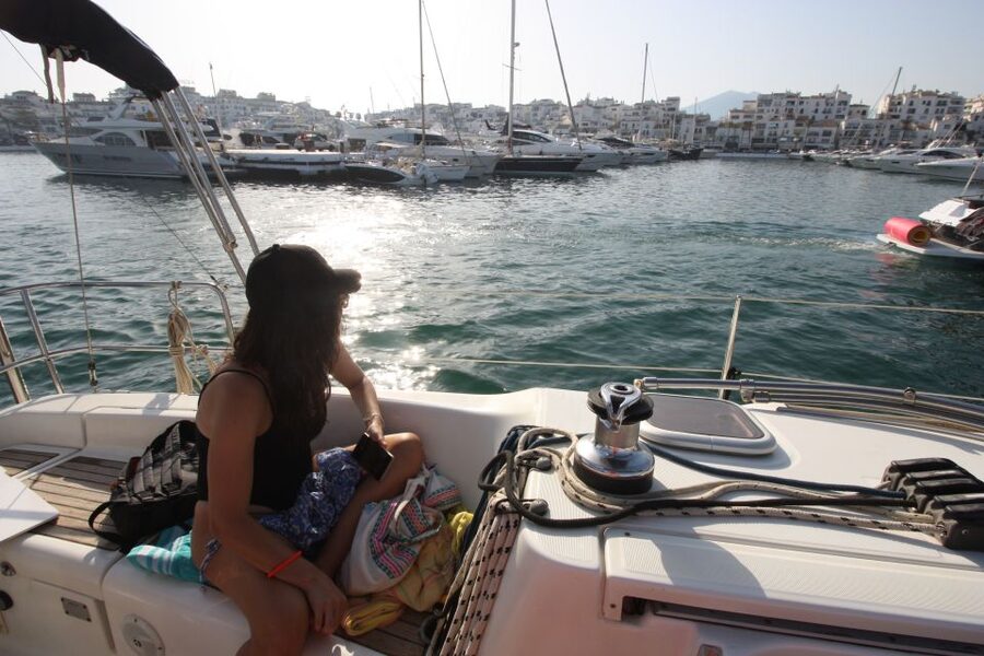 Sailing Trip in Marbella from Puerto Banus - Getting Started at Dock 5, and What the First Minutes Look Like