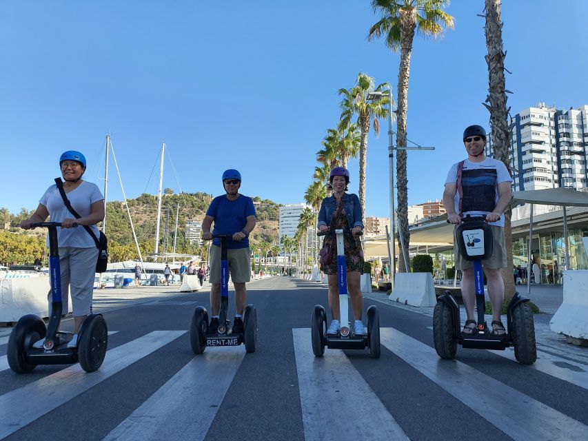 Segway tour Full Tour of the City of Malaga!!! - Roman Theatre area and the uphill feel, without the uphill pain