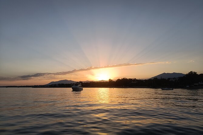 Sunset on Private Sailing boat Puerto Banus Marbella (10 pax) - Sailing Past Puerto Banús at Dusk: The Port-Return That Feels Like a Final Scene