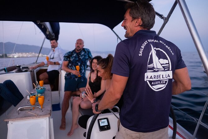 Sunset Sailing along the Marbella coast from Puerto Banus - Weather reality: what to do if the sea turns rough