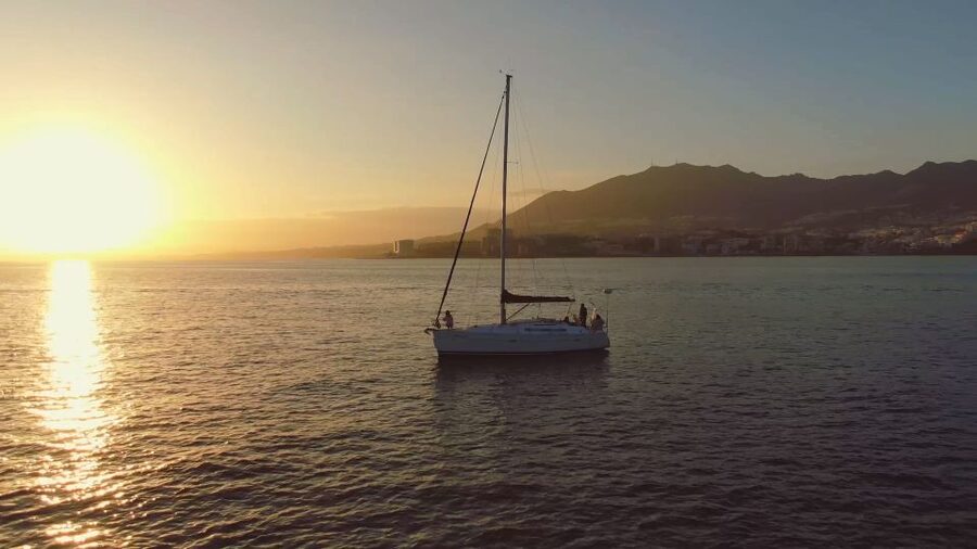 Sunset Sailing in Private Sailboat Puerto Banus Marbella - Your Private Sailboat Setup, Up to 6 People