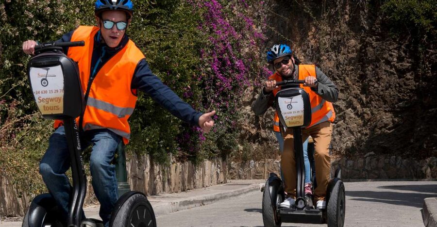 Tour to Gibralfaro - The 10-Minute Safety Briefing and Segway Orientation