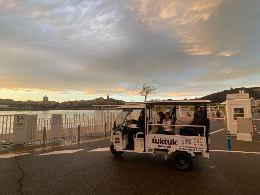 Tour TukTuk Málaga - A 100% Electric Tuk Tuk Ride Built for Panoramic Malaga